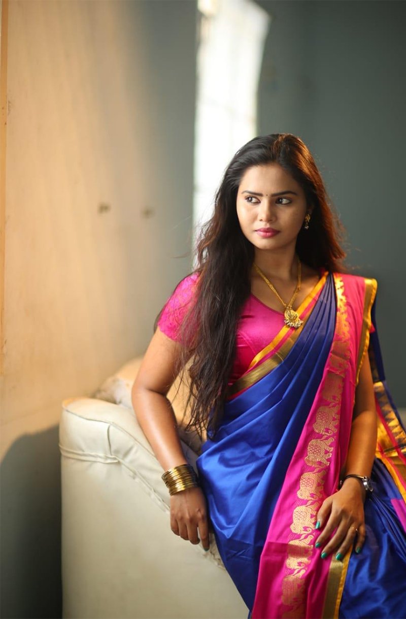 Actresses SanRiyah’s stunning eye catching photos - Chennai City News