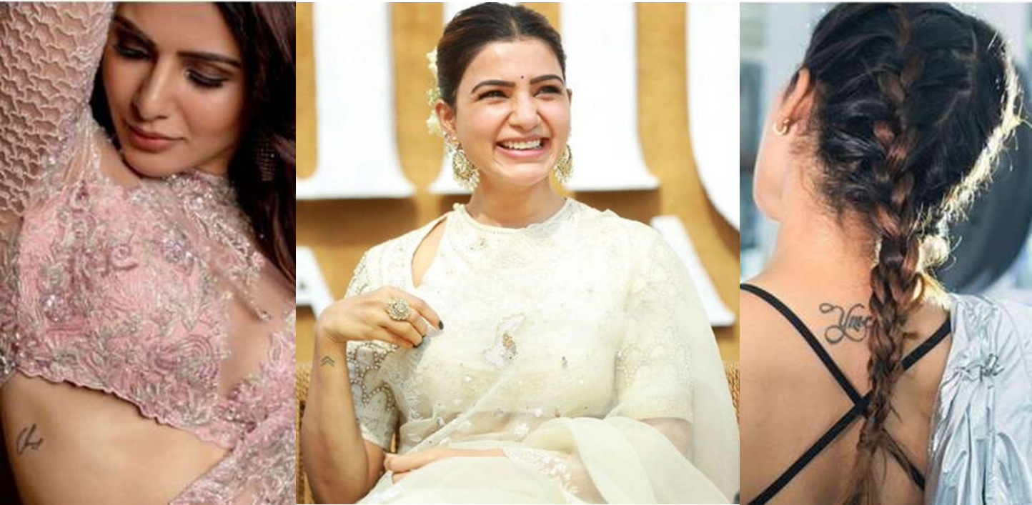 Samantha has 3 tattoos and all of them are connected to Naga Chaitanya See  pics  India Today