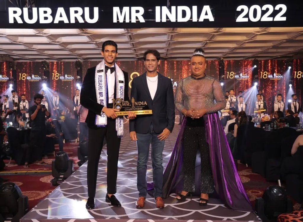 Rubaru Mr.India 2022 Title winner Gokul Ganesan from Chennai represent