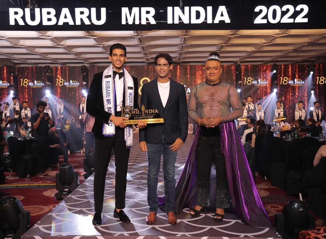 Rubaru Mr.India 2022 Title winner Gokul Ganesan from Chennai represent