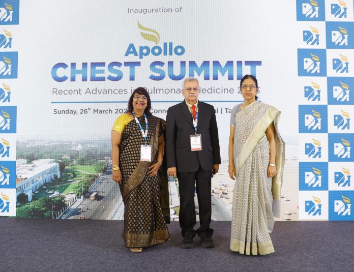 LtoR - Dr. AR Gayathri, Senior Consultant, Apollo Hospital - Dr R Narasimhan, Senior Respiratory Physician - Dr. Sathya Bhama, Director, Clinical Advisor, Apollo Hospitals